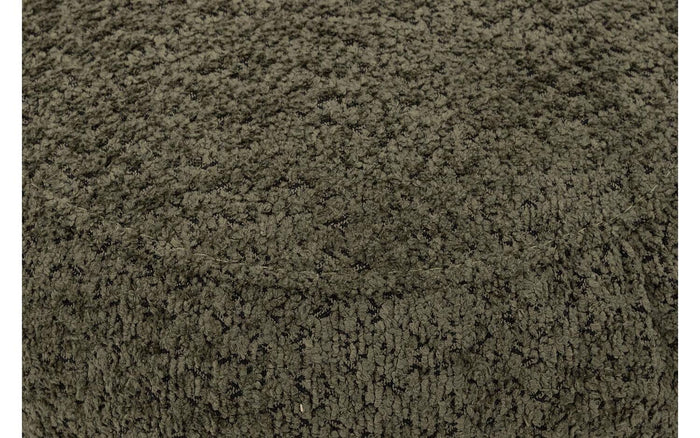 Goossens Poef Lizz in boucle mosgroen