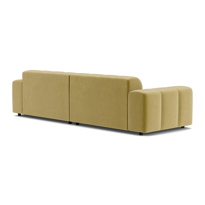 FÉST Dot Hoekbank met Chaise Longue  - Royal / Pistache