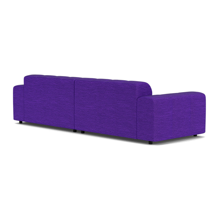 FÉST Dot Hoekbank met Chaise Longue  - Steelcut Quartet / Purple