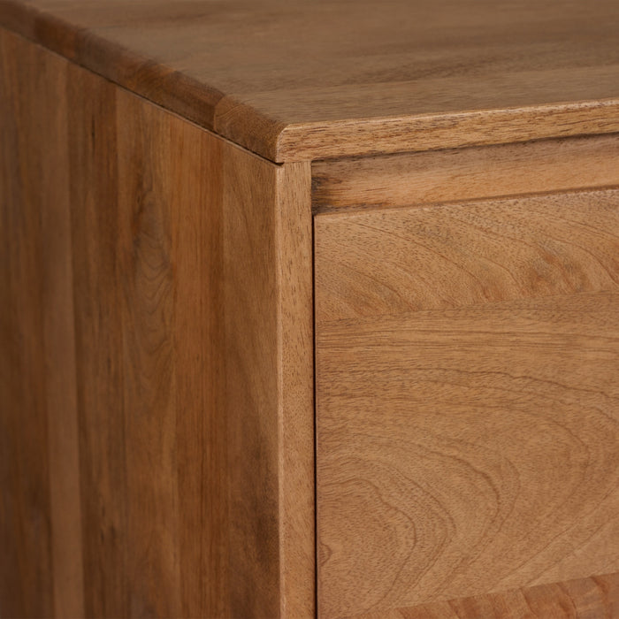 TV-meubel Sines - Bruin|Hout - Mango - Mangohout