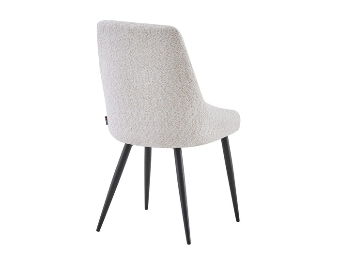 Eetkamerstoelen set van 4 Oscar Beige Boucle