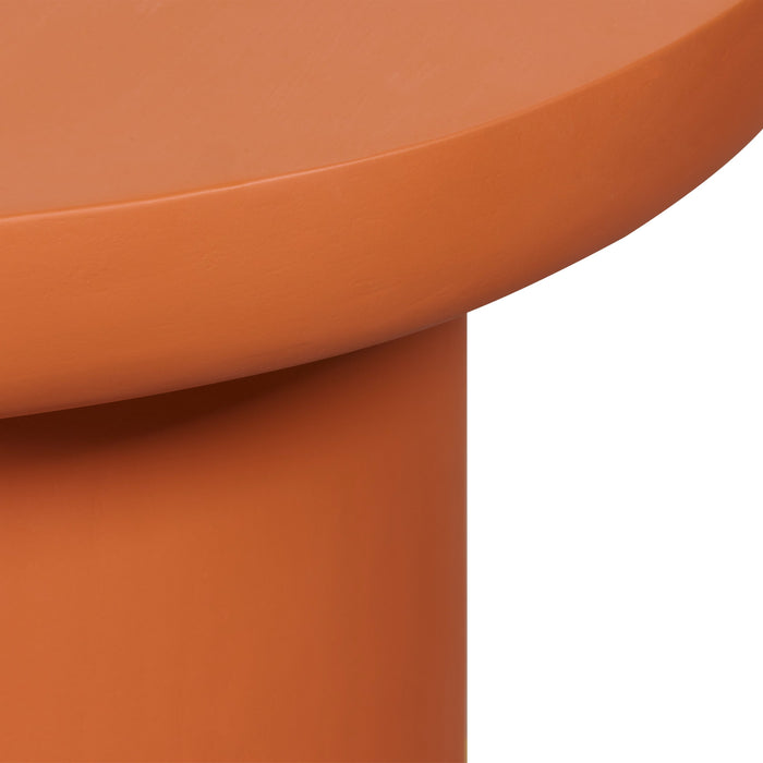 Bijzettafel Salzburg - Rood - MDF - 50x33x50cm (BxHxD)