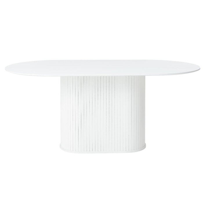 Nordic Home - Kelly ovale eettafel 95x180 cm - wit