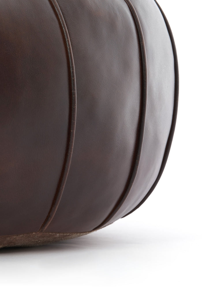 Light & Living - Poef CALIMA - Ø58x32 cm - Bruin