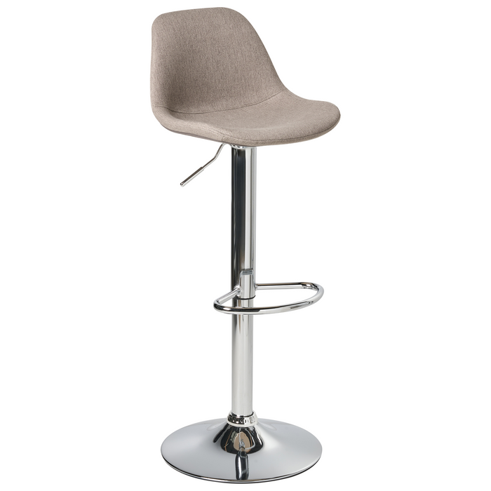 Beliani - KAHLA - Barkruk set van 2 - Taupe - Bouclé