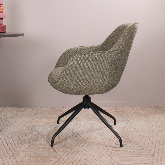 DS4U Cas armstoel terugdraai - groen