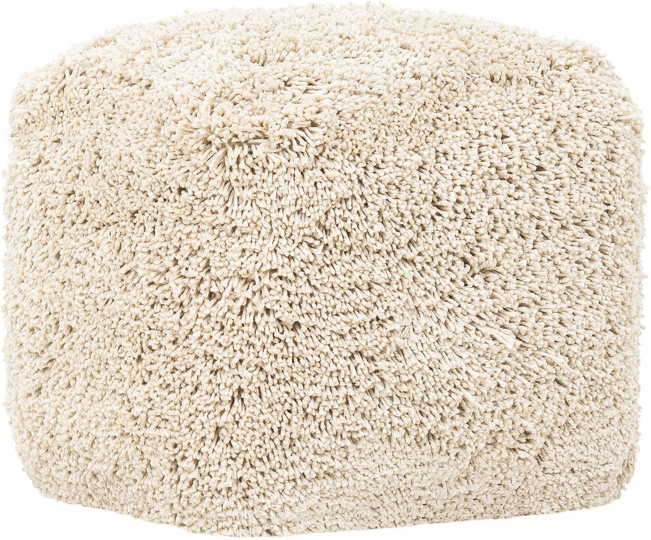 MUST Living Pouf Celeste Beige,40x40x40 cm, beige, 100% polyester