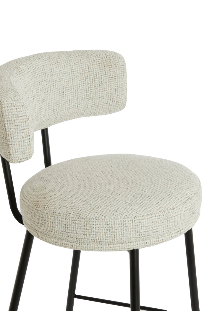 Light & Living - Barkruk HARVIE - 51x52.5x93cm - Bruin - Set van 2