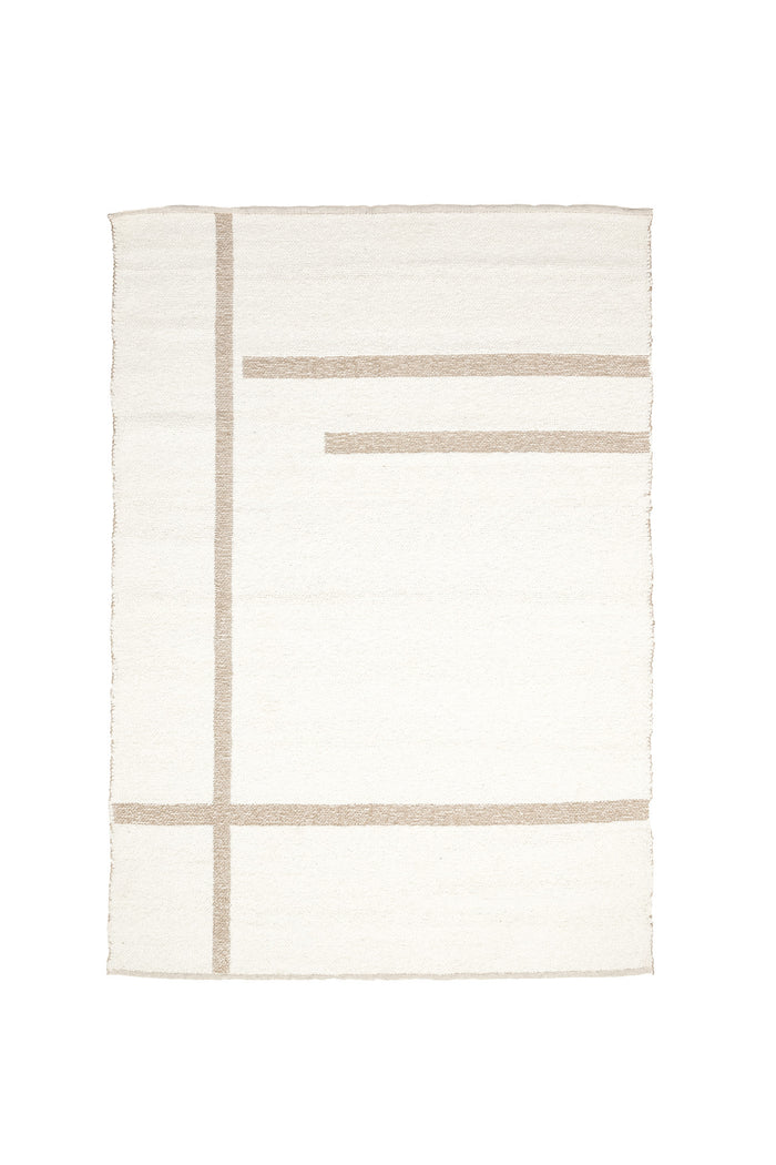 Light & Living - Vloerkleed BUKIT - 160x230x0.5 cm - Wit