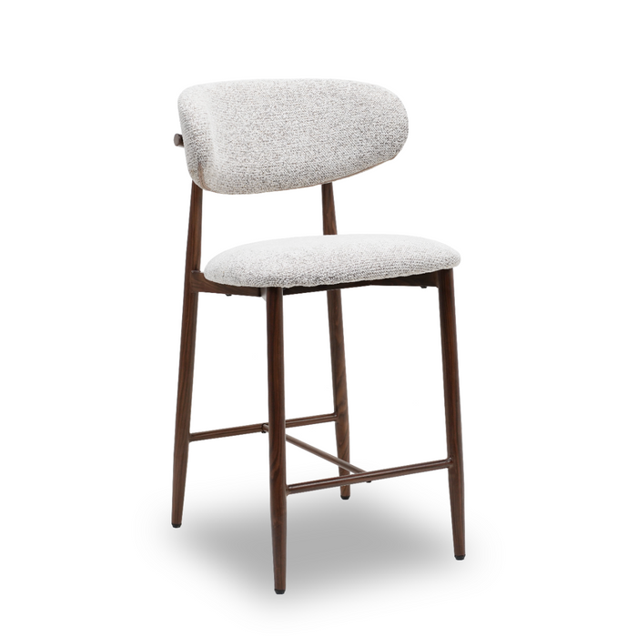 Furnihaus - Barkrukken set van 2 - Celia - Bruin Walnoot