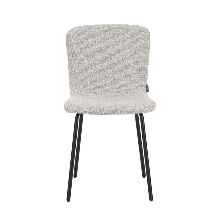 Eetkamerstoel Luca Beige Stof Set van 4