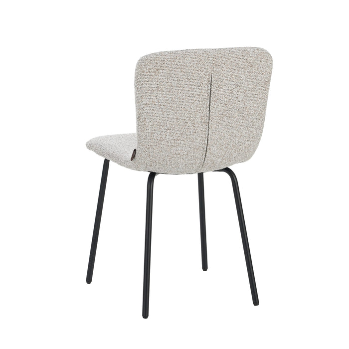 Eetkamerstoel Luca Beige Stof Set van 4