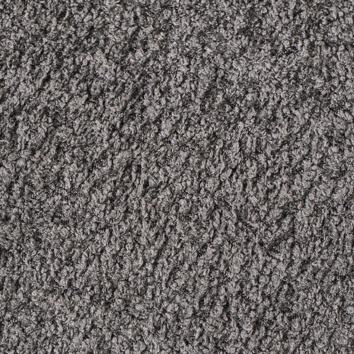 Beliani - SCOTIA - Poef - Donkergrijs - Chenille