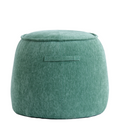 Light & Living - Poef SIBIU - Ø50x40cm - Groen