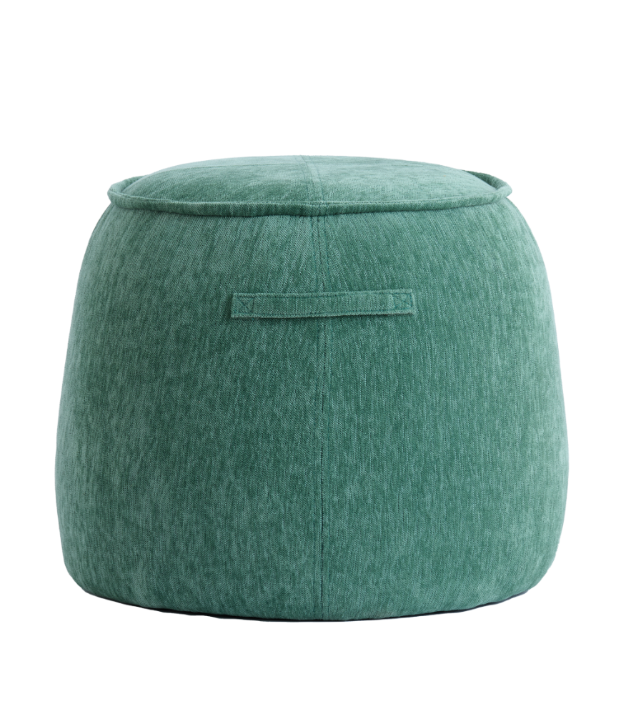 Light & Living - Poef SIBIU - Ø50x40cm - Groen