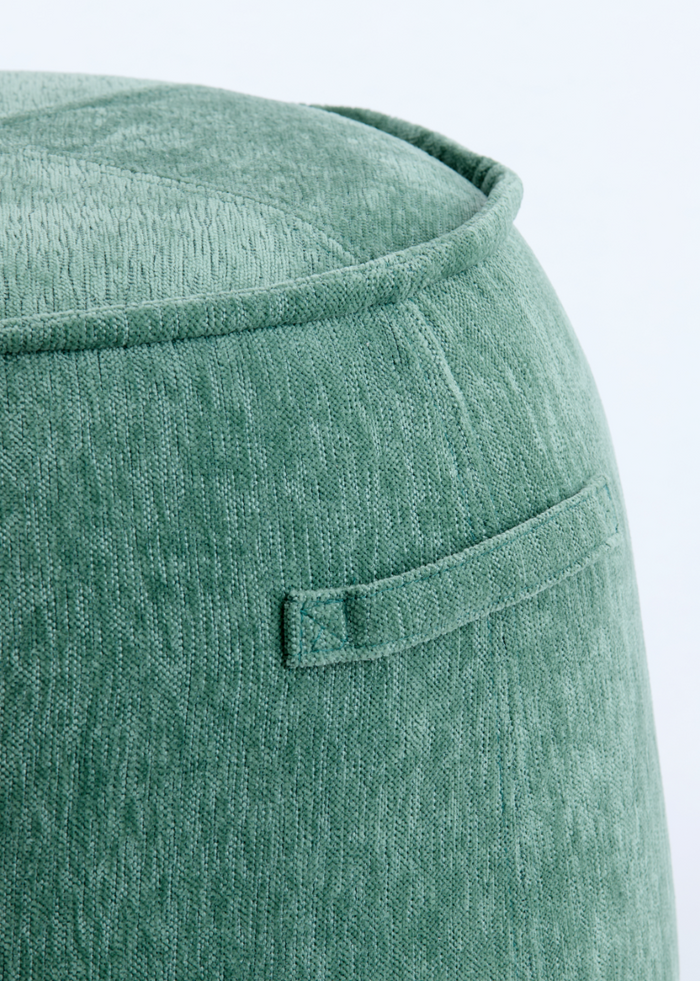 Light & Living - Poef SIBIU - Ø50x40cm - Groen