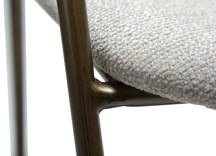 Dan-Form Zed Cashmere Bouclé Eetkamerstoel set van 2