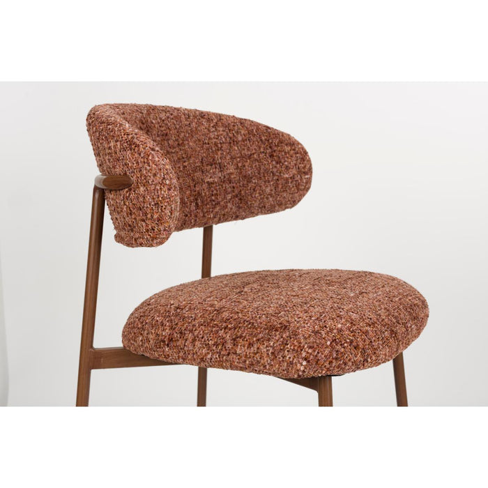 Puur Gena barkruk 65 cm - terracotta