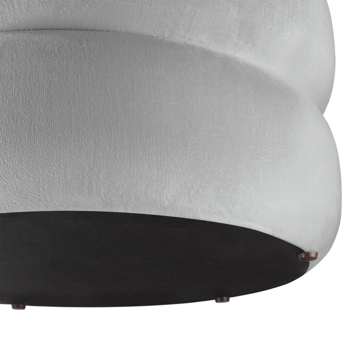 tectake® Hocker Altu, gestoffeerd, opbergruimte