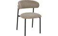 Goossens  Eetkamerstoel Siem -  Textiel zonder armleuning