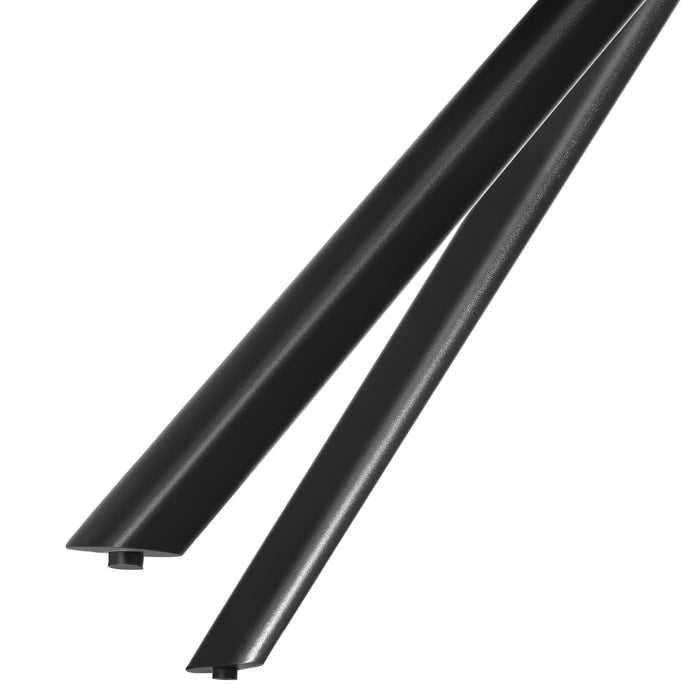 tectake® Lona fluwelen draaistoel met dikke vulling - Set van 2