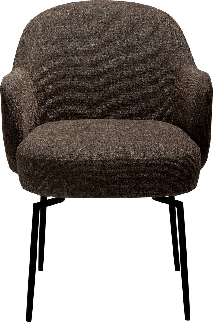 Dan-Form BAE Draaistoel Bruin Bouclé