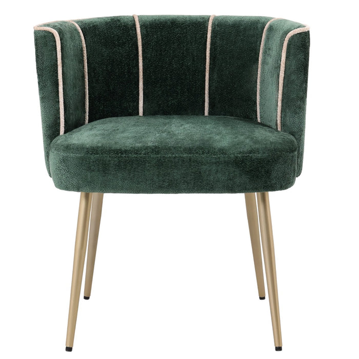 PTMD Nell Dining Chair Aphrodite 13 Rain Forest