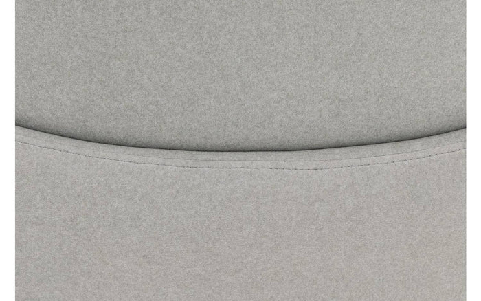 Goossens  Eetkamerstoel Lahja -  Fluweel met armleuning