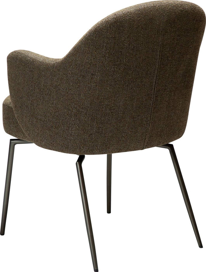 Dan-Form BAE Draaistoel Oljifgroen Bouclé