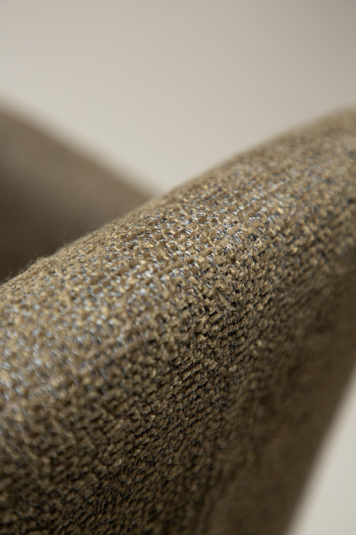 Dan-Form BAE Draaistoel Oljifgroen Bouclé