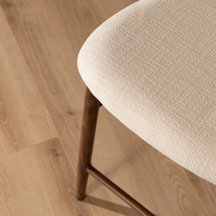 Bronx71 Barkruk Lara linnen off white 70 cm