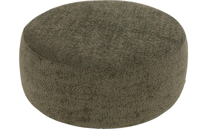 Goossens Poef Lizz in boucle mosgroen