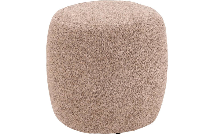 Goossens Poef Lizz in boucle taupe
