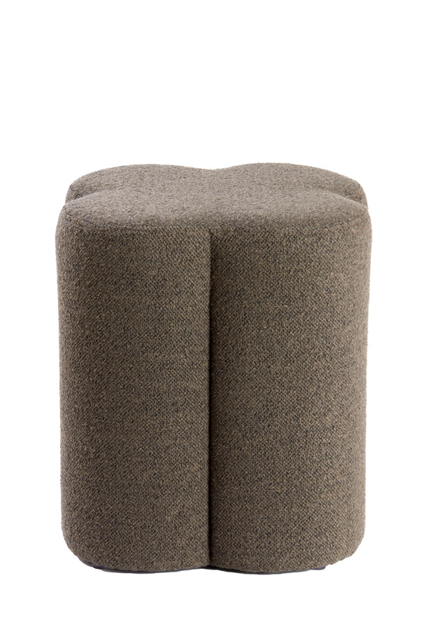 Light & Living - Poef NALANI - Ø38x45cm - Bruin