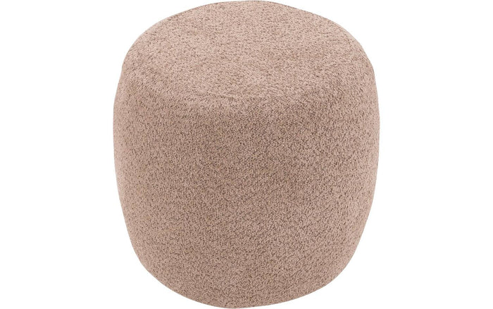 Goossens Poef Lizz in boucle taupe