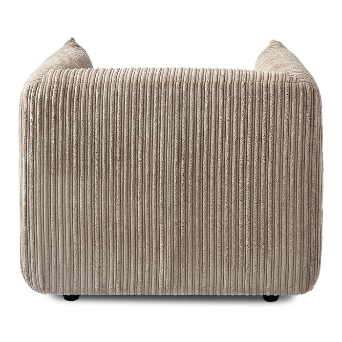 by fonQ Ribbon Fauteuil - Mink - Rib