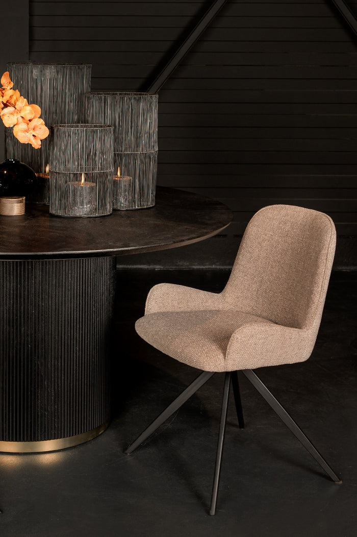 PTMD Leander Cream dining chair