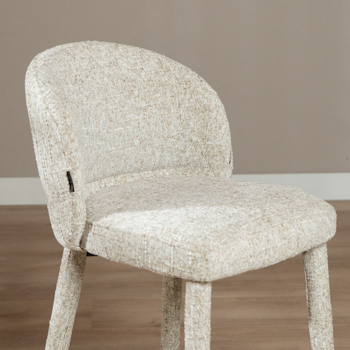 Bronx71 Barkruk Charlie chenille taupe 69 cm