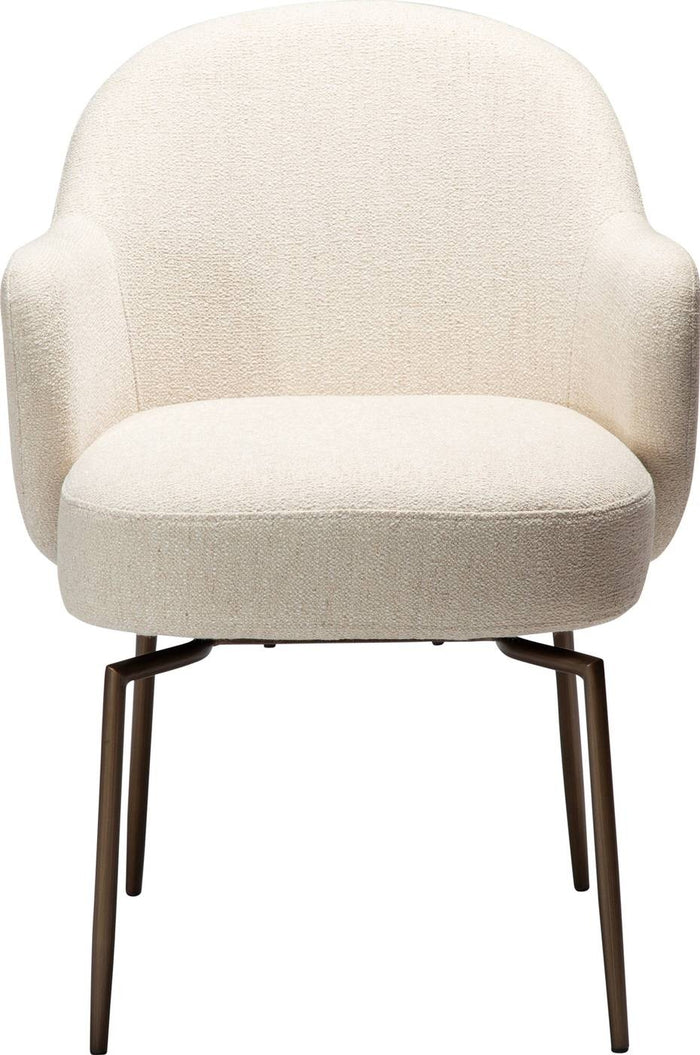 Dan-Form BAE Draaistoel Beige Bouclé