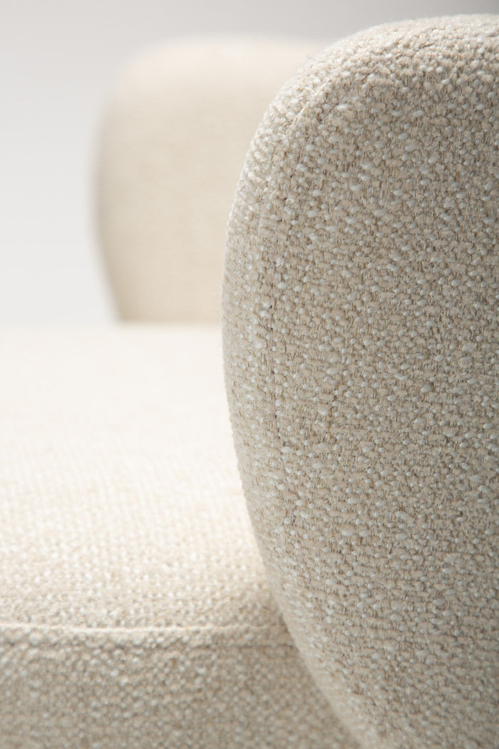 Dan-Form BAE Draaistoel Beige Bouclé