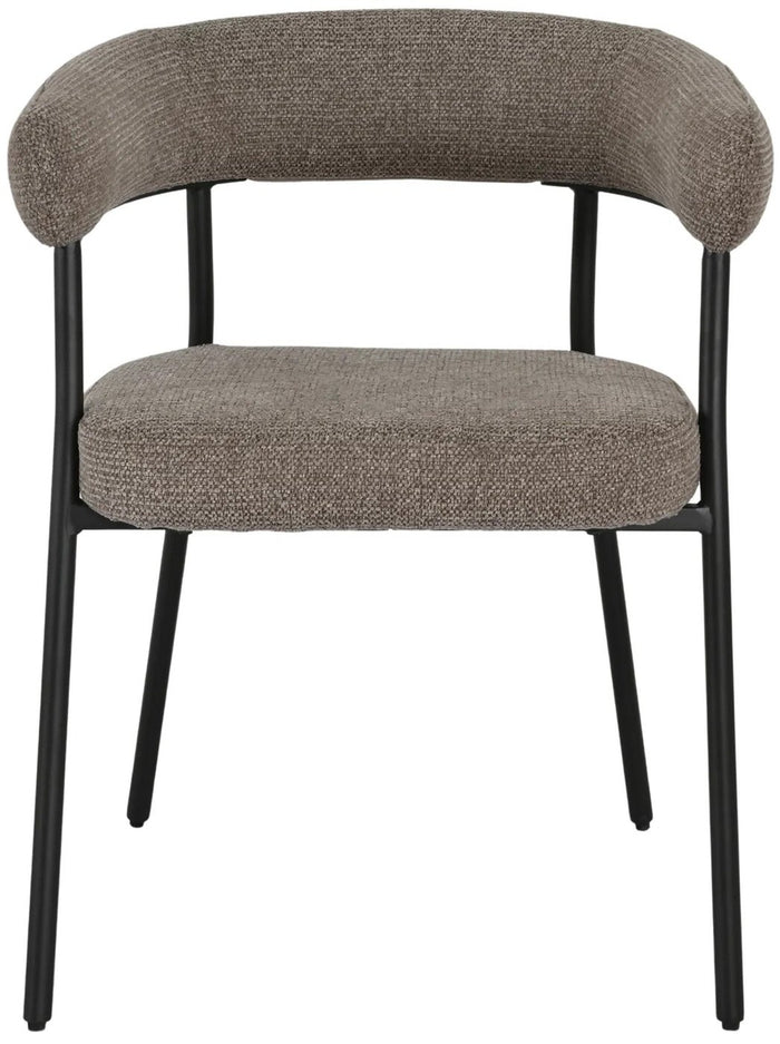 House Nordic Trivio Bruin Eetkamerstoel met Armleuning