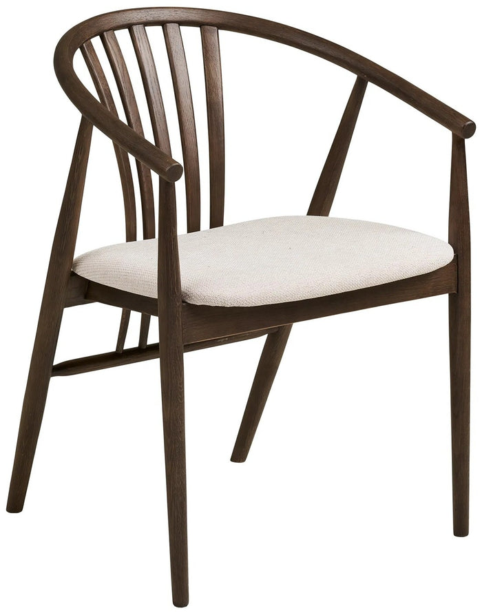 House Nordic Agustin Eetkamerstoel Gerookt Eiken | Zand