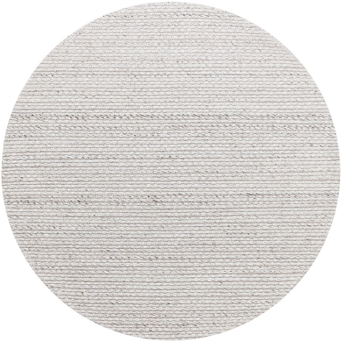 MUST Living Carpet Nirvana round medium,Ø200 cm, grey, 60% Wool, 40...