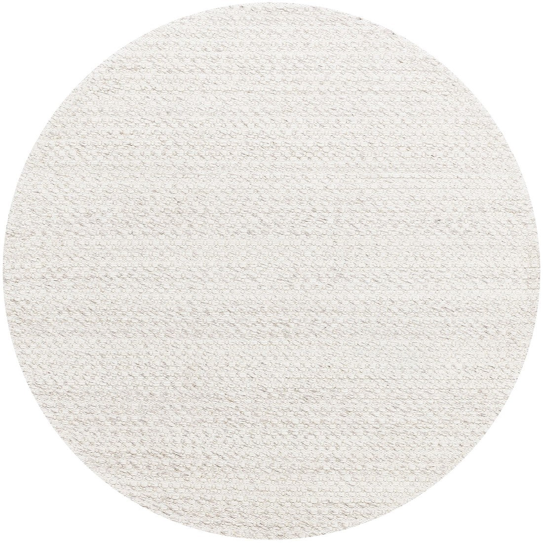 MUST Living Carpet Nirvana round medium,Ø200 cm, ivory, 60% Wool, 4...