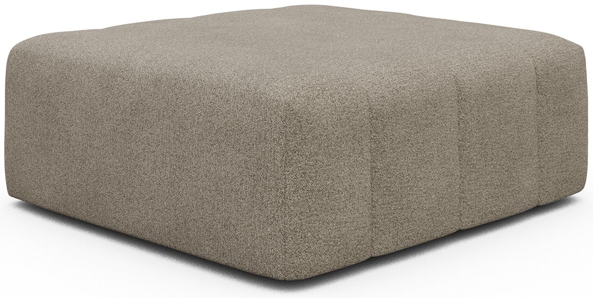 Kragelund Kornum Ottoman Beige Bouclé