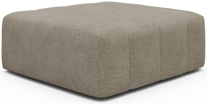 Kragelund Kornum Ottoman Beige Bouclé