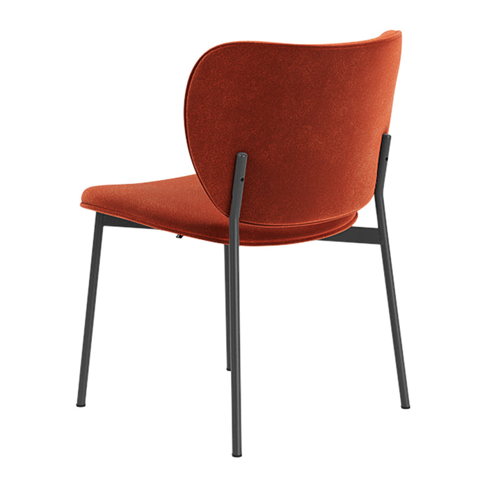 FÉST Eve Eetkamerstoel - Royal - Black / Saffron