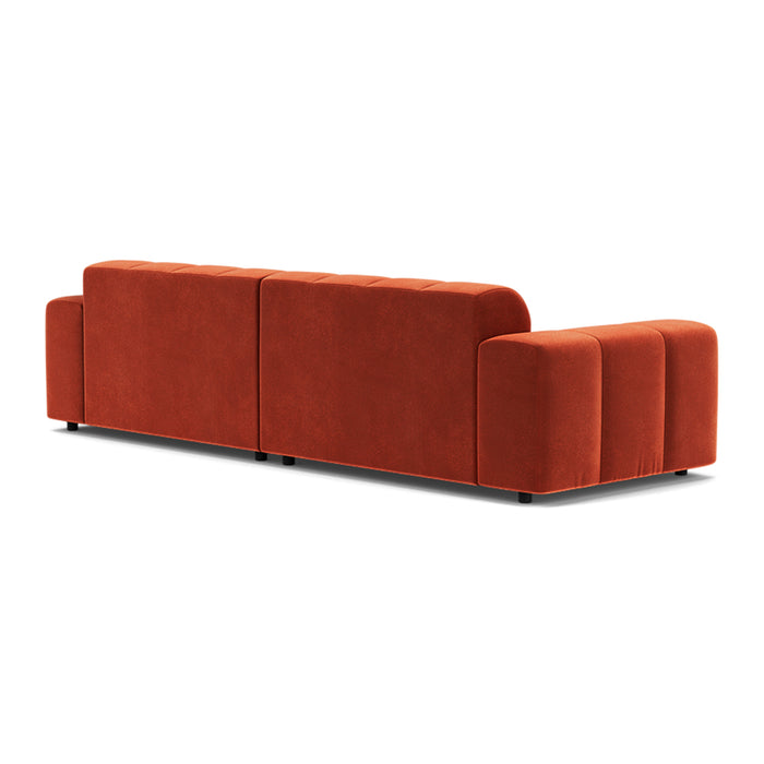 FÉST Dot Hoekbank met Chaise Longue  - Royal / Saffron