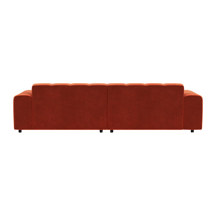 FÉST Dot Hoekbank met Chaise Longue  - Royal / Saffron
