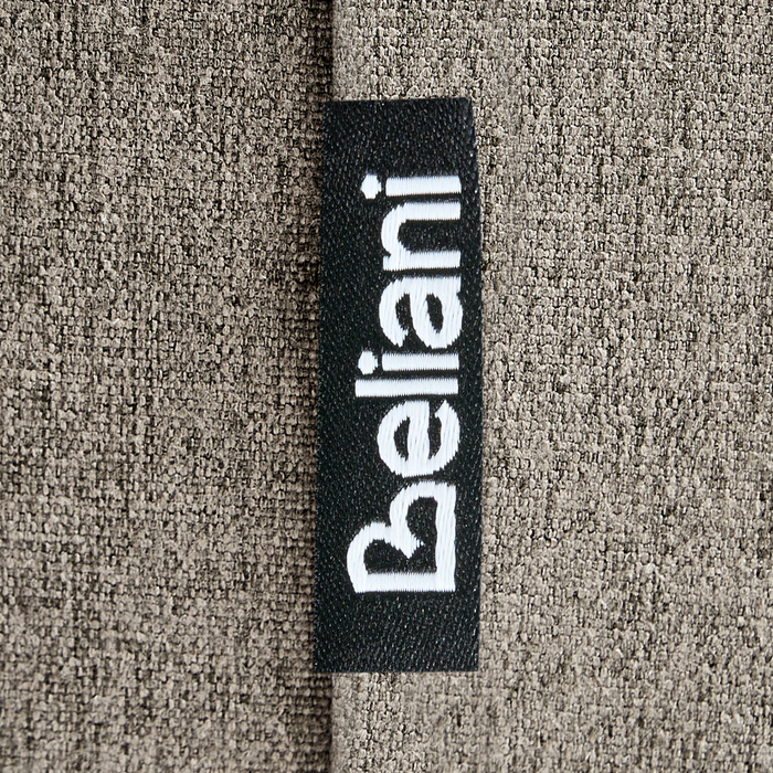 Beliani - MINA - Barkruk set van 2 - Taupe - Polyester